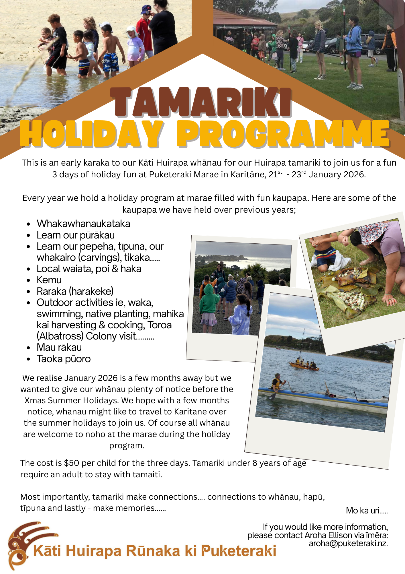 Tamariki program (A4) (2)